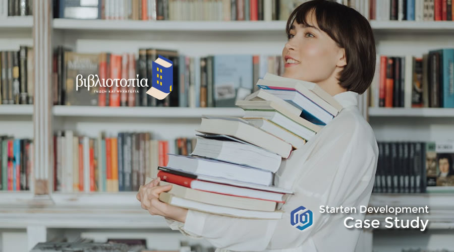 Case Study: Βιβλιοτοπία & Starten Development