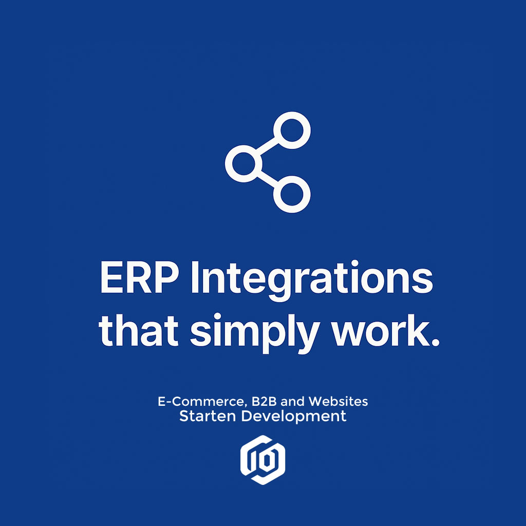 ERP integrations που απλά δουλεύουν.