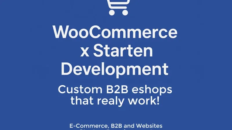 Starten Development x WooCommerce 🛒
